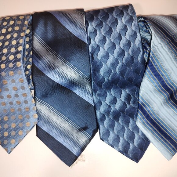 7 Vintage Silk Ties Stafford-Arrow, etc (1 has a small Stain) 6 Good Condition. - Picture 7 of 15